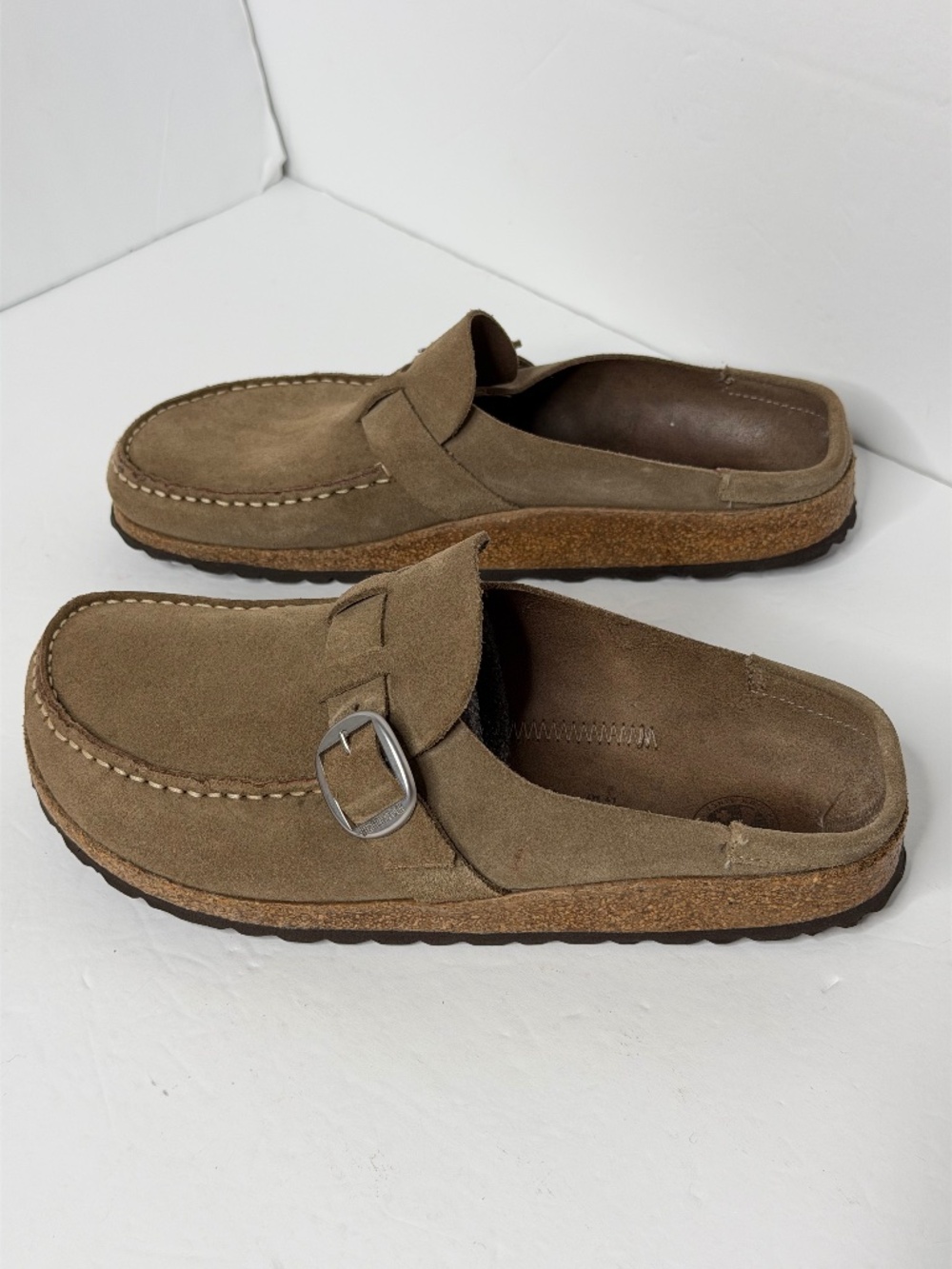 Birkenstock Buckley Suede Clogs Narrow Sandals Shoes Size EU 40 / US 9 - 9.5